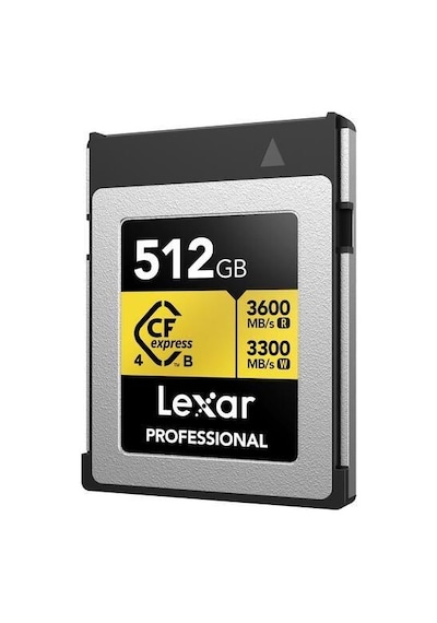 Lexar 512gb Professıonal Gold Lcxexp4512g- Rneng Cfexpress 4.0 Type-b Kart