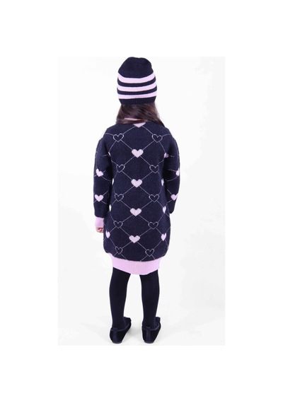 Xo Kids Kız Çocuk Şapkalı Çoraplı Kalıp Desenli Yuvarlak Yakalı Yünlü Elbise 3-7 Yaş 2316 Siyah Xo Kids Kız Çocuk Şapkalı Çoraplı Kalıp Desenli Yuvarlak Yakalı Yünlü Elbise 3-7 Yaş 2316 Siyah