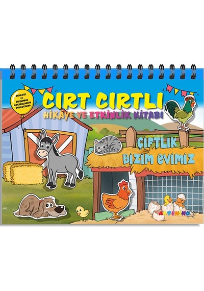 Cırt Cırtlı Hikaye Ve Etkinlik Kitap Seti 3 Kitap