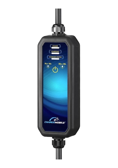 Chargemobile 22 Kw Taşınabilir Şarj Cihazı, 220v Dönüştürücü Araç Şarj İstasyonu Seti