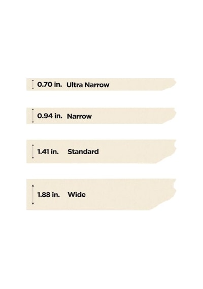 Sınıfı Maskeleme Bandı Tan Genel Kullanım Için Çok Yüzeyli Yapışkan 1.88 Inç X 60.1 Yards 3 Rulo