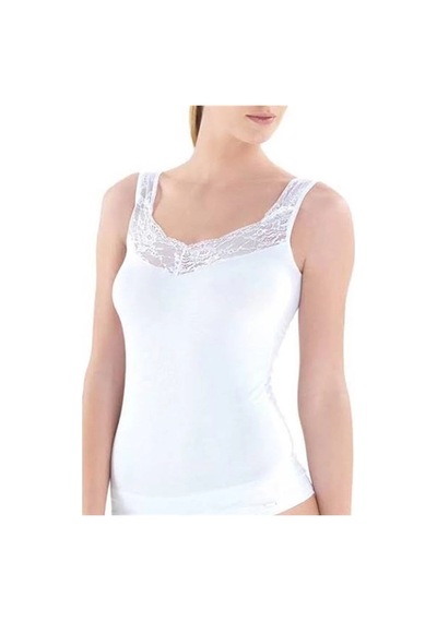 Meks Blackspade Kadın Atlet 1343 - Renk: Beyaz / Beden: Xl 12-0530