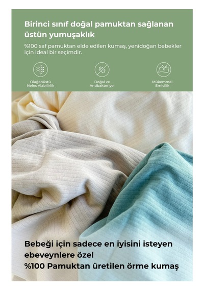 Stork Qiza Ve Vera 3+3 6 Parça Alt Üst Bebek Takımı Bebek Zıbın Ve Bebe Çok Renkli