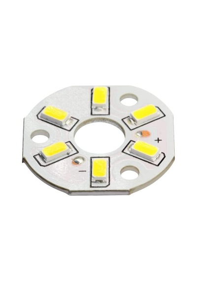 5730 12v 3w 32mm Beyaz Led Modül Aluminyum Pcb 6 Led Lamba Aydınlatma Işık