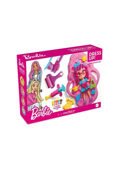 03927 Barbie Bebek Giydirme Hamur Set 280 Gr Çok Renkli
