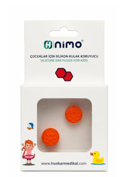 Nimo Çocuklar İçin Silikon Kulak Koruyucu