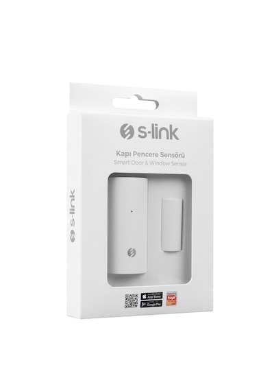 S-Link SL-EG05 Akıllı Ev Güvenliği Kablosuz Kapı Pencere Manyetik Wi-Fi Sensör