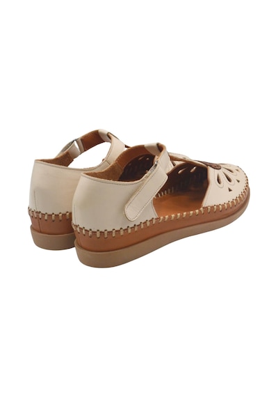 Kadın Comfort Deri Sandalet Bej 18793505y Bej
