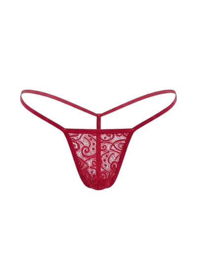 Kadın 3lü Dantelli G - String Bc0060 Çok Renkli
