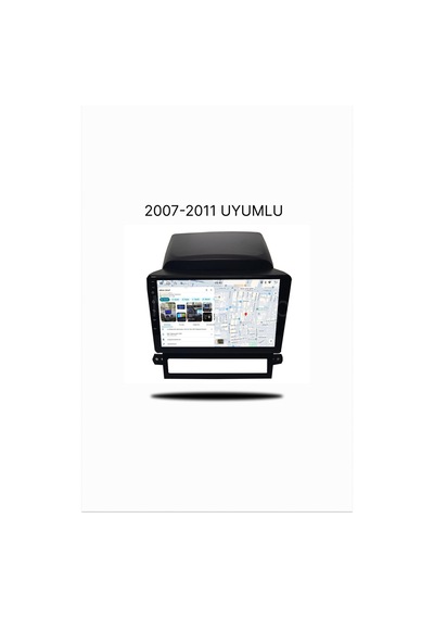 Snp Serisi Chevrolet Captiva 2007-2011 Uyumlu 9 İnç 4-64 Gb Carplay & Android Auto Multimedya Ekranı + Geri Görüş Kamerası 9"