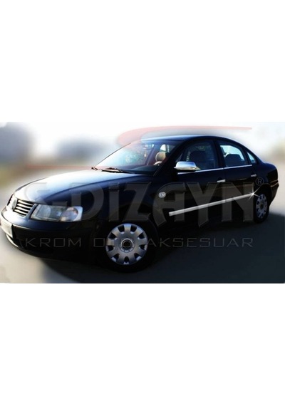 S-Dizayn  Volkswagen Passat 3B Krom Yan Kapı Çıtası 4 Prç 1998-2005