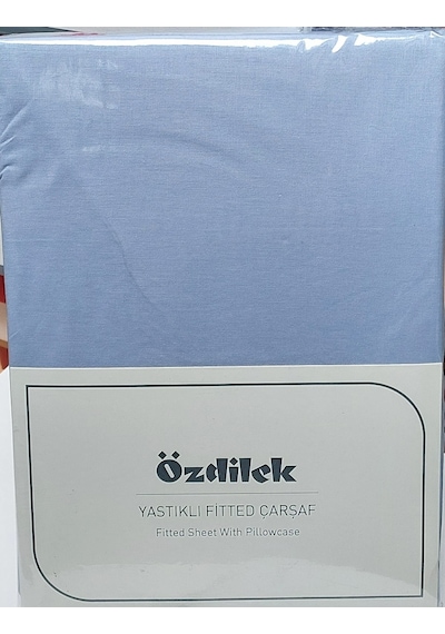 Özdilek Colourist Fitted Lastikli Tek Kişilik Çarşaf Seti 100x200 -okyanus Mavi Mavi