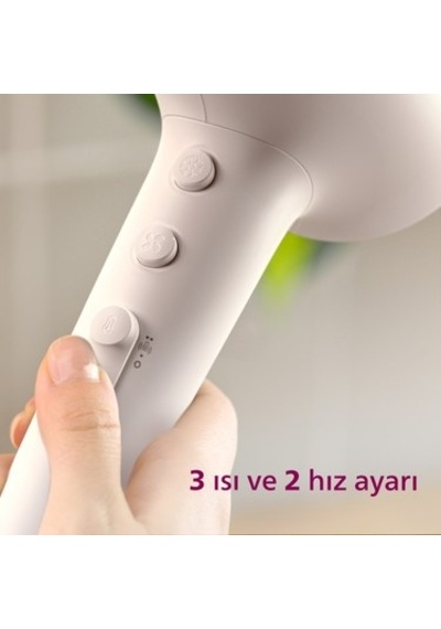 2100w Güçte Saç Kurutma Makinesi, İyonik Bakım Teknolojisi