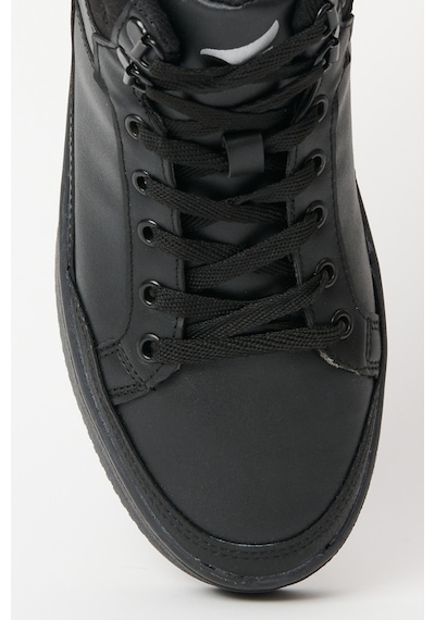 Ac&co / Altınyıldız Classics Erkek Siyah Kışlık Rahat Taban Spor Sneaker Siyah
