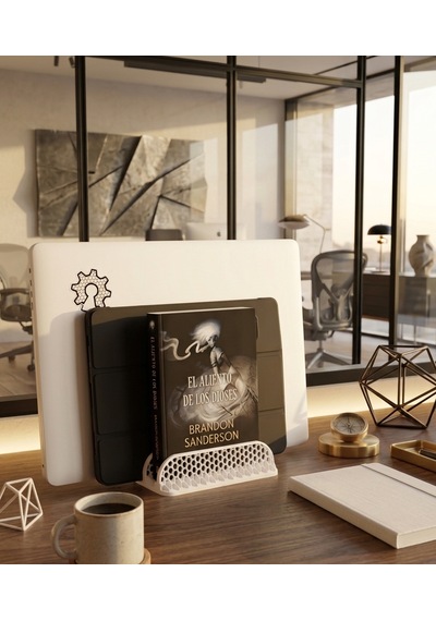3'ü 1 Arada Laptop Tablet Kitap Standı Çok Amaçlı Katlanır Ergonomik Stand