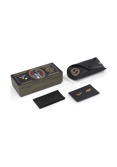 Rb 0316s 6826j5 53 Ray-Ban Mega Clubmaster Blacked Out Koleksiyonu Güneş Gözlüğü Siyah