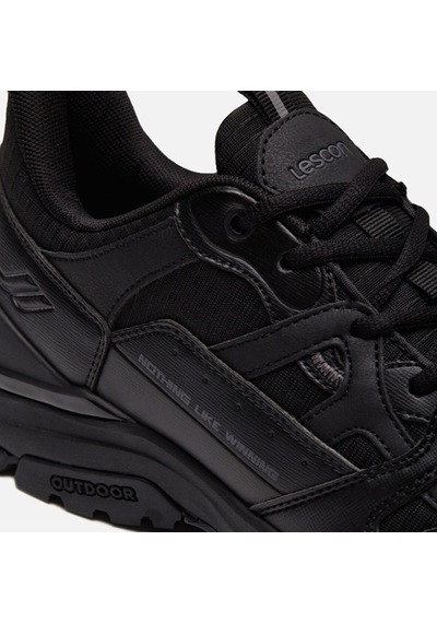 Lescon Java 3 Trail Siyah Erkek Outdoor Sneaker Spor Ayakkabı Siyah