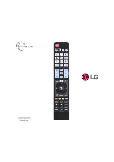 Lg İle Uyumlu 47la620v-za Televizyon Kumandası