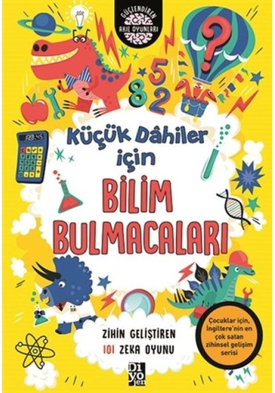 Küçük Dahiler İçin Bilim Bulmacaları - Zihin Geliştirici 101 Zeka Oyunu - Rzır-618412