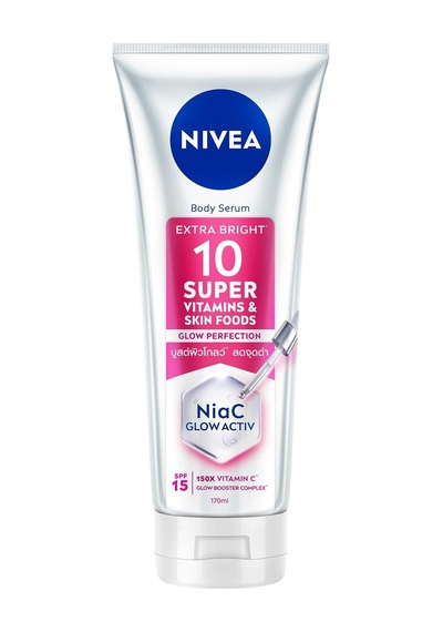 Super10 Serum Etkili Vücut Losyonu Spf15 170 Ml, Aydınlatıcı, Nemlendirici, C Vitamini, Niasinamid