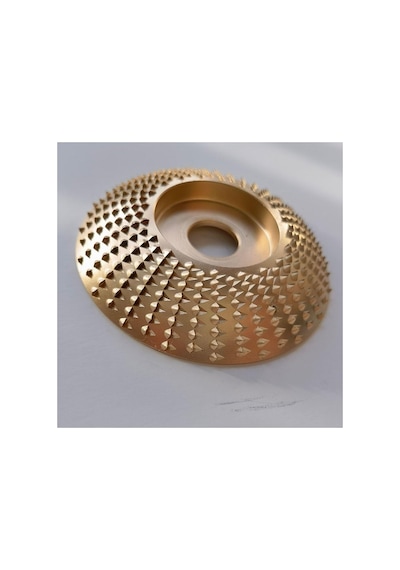 Depolife Ahşap Törpü Eğe Disk 85mm Kuksa Tabak Oval Oyma Açılı Taşlama Diski Aşındırıcı Oyma Şekillendirme