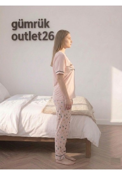 Vinetta Pijama Pembe