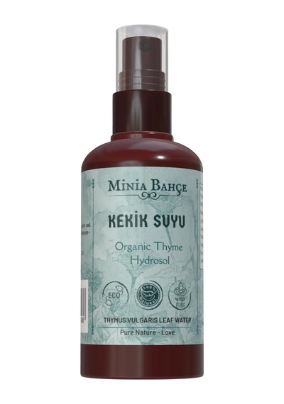 Bahçe Bitki Sanat Atölyesi Organik Kekik Suyu - Yağlı -%100 Doğal, 150ml Diğer