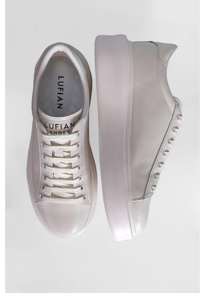 Lufian Lufıan Gage Beyaz Deri Erkek Sneaker 001