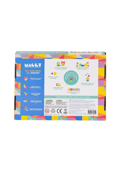 Mgl-72 72 Pcs Manyetik Blok - Aıaı-898164 1 Adet