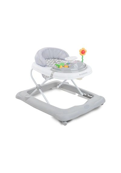 Bright Starts Misty Grey Bebek Yürüteci Müzikli Ve Ayarlı Yükseklik Yürüteç Gri