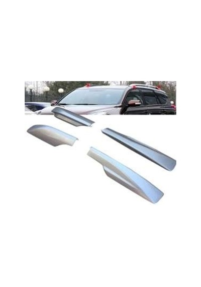 Toyota Uyumlu Rav 4 2006 2012 Tavan Çıtası Gümüş