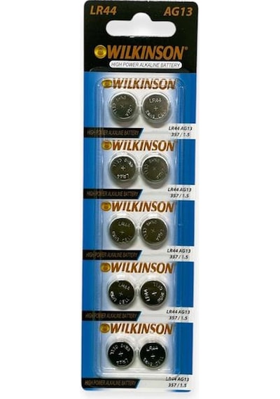Wilkinson Alkalin Ag13 Lr44 10'lu
