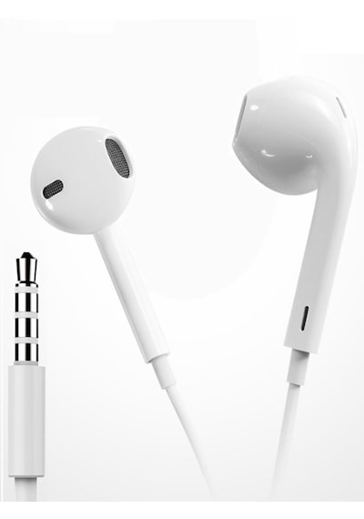 Oppo Uyumlu Kablolu Kulaklık 3.5mm Jack