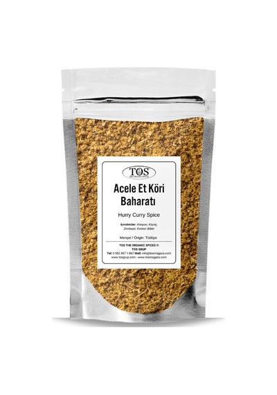 Tos The Organic Spices Acele Et Köri Baharatı 250 G