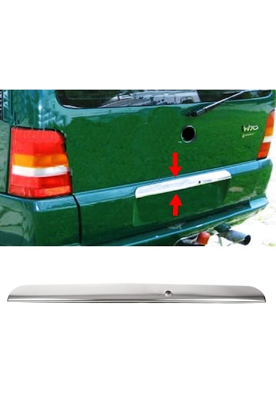 Mercedes Vito W638 Krom Bagaj Çıtası P.çelik 1996-2003 Arası