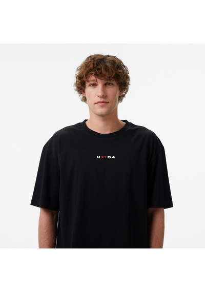 Unıted4 Regular Fit Erkek Siyah T-shirt Yutot