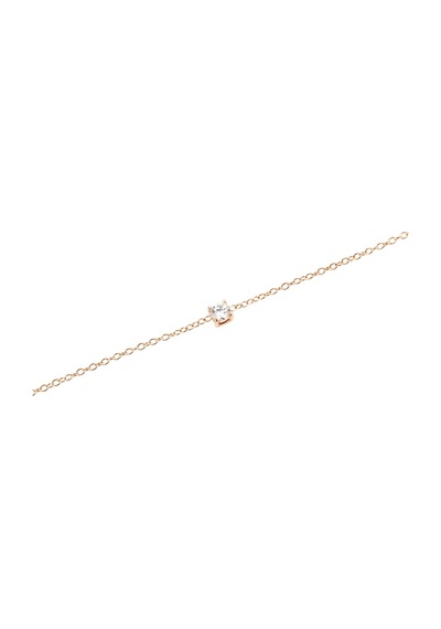 Mirelle Solitaire Bracelet Rose Gold Rose Gold