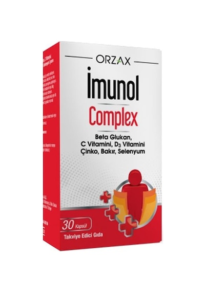 Orzax Ocean İmunol Complex Takviye Edici Gıda 30 Kapsül