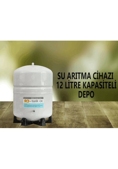 Su Arıtma Cihazı 12 Litre Tank Depo Depo