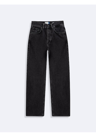 Ltb Vanetta Düz Paça Yüksek Bel Mavi Jean Pantolon Mavi 24 - 36