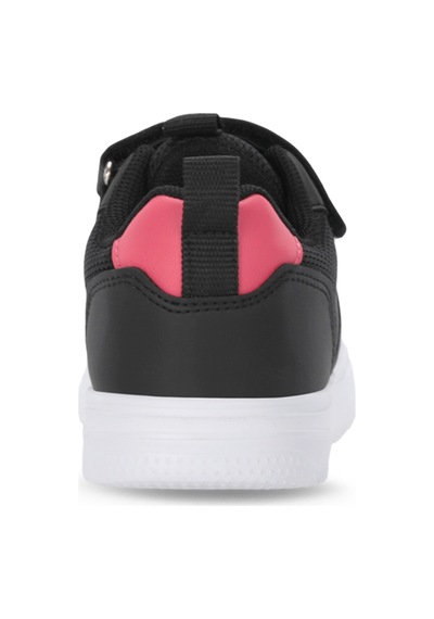 Slazenger Fıora Kız Çocuk Cırt Cırtlı Siyah / Pembe Günlük Spor Ayakkabısı