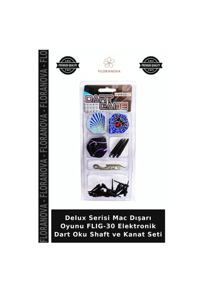 Delux Serisi Mac Dışarı Oyunu Flıg-30 Elektronik Dart Oku Shaft Ve Kanat Seti