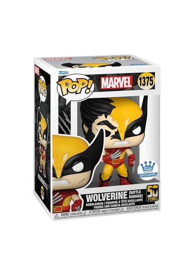 Funko Pop Vinyl: Marvel - Wolverine Battle Damage Shop Exclusiv