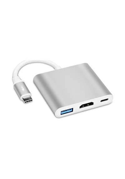 TYPE-C 3 İN 1 4K HDMİ-TYPE C-3.0 ŞARJ