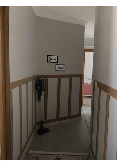 Özel Mutfak Koridor Salon Tasarım Iskandinav Çıta1 Paket 5 Adet 8 100 Cm Mdf Duvar Çıtası