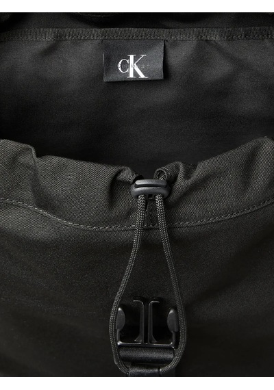 Calvin Klein Graphıc Flap Backpac, Ub1 Siyah Erkek Sırt Çantası
