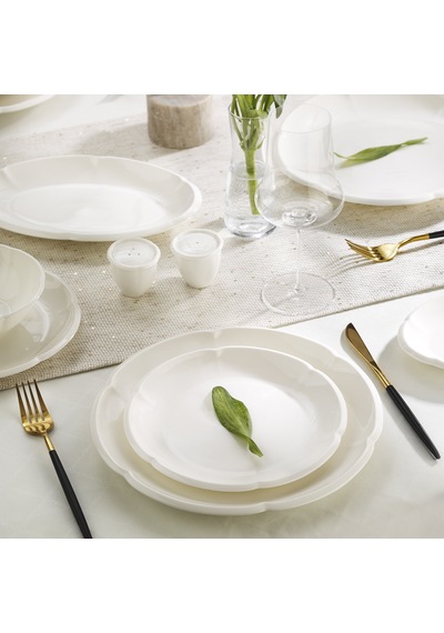 Evaliza Terra Royal 32 Parça 6 Kişilik Yemek Takımı Renkli