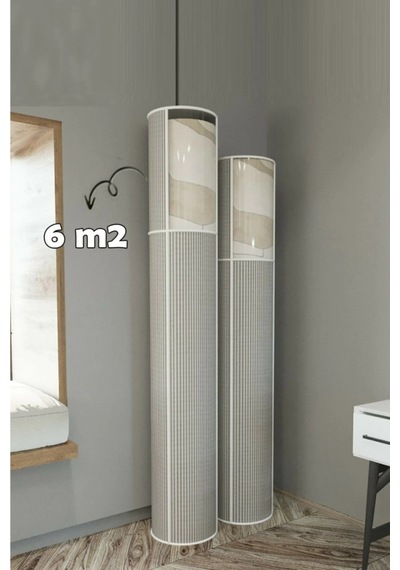 Nefes Alabilir Özellikli Pvc Pencereli Halı Saklama Hurcu 6 M² Çok Renkli