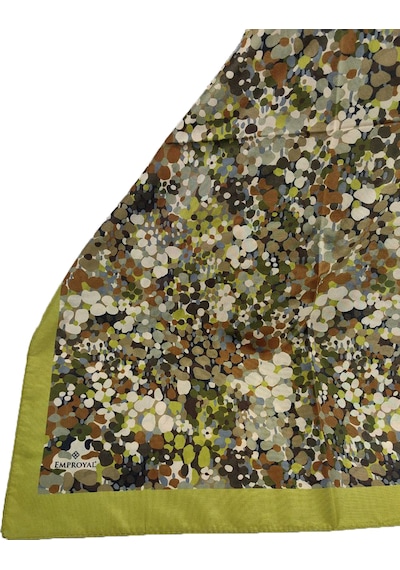 Mim Eşarp Emproyal Proline Benekli Şal 70x185 Cm - Haki