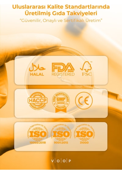 Voop Multivitamin Multimineral Takviye Edici Gıda 30 Kapsül